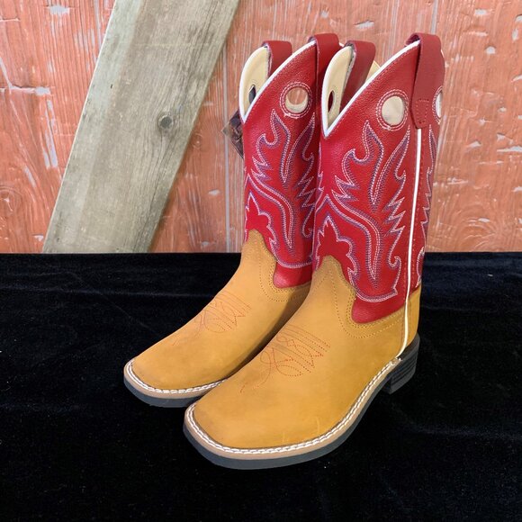 Old West Youth Western Boots - Picture 1 of 1